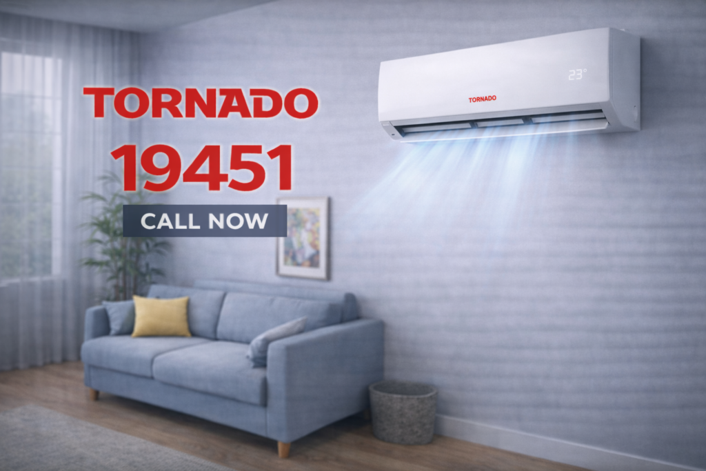 صيانة تكييف تورنيدو