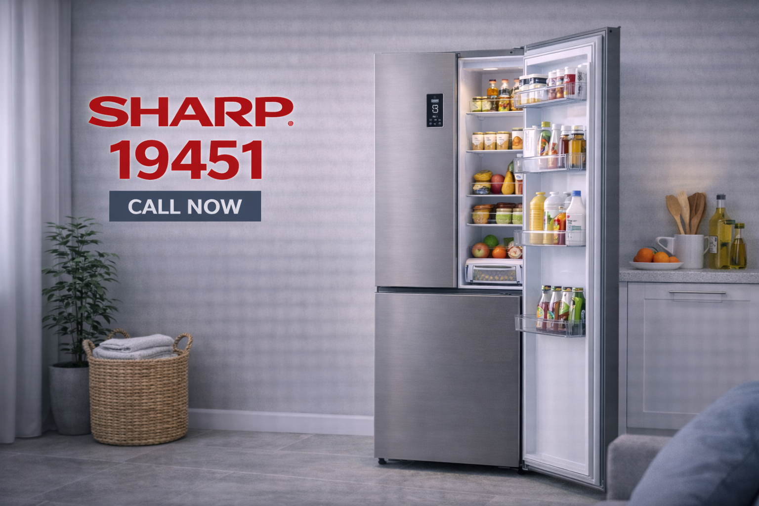 صيانة ثلاجة شارب