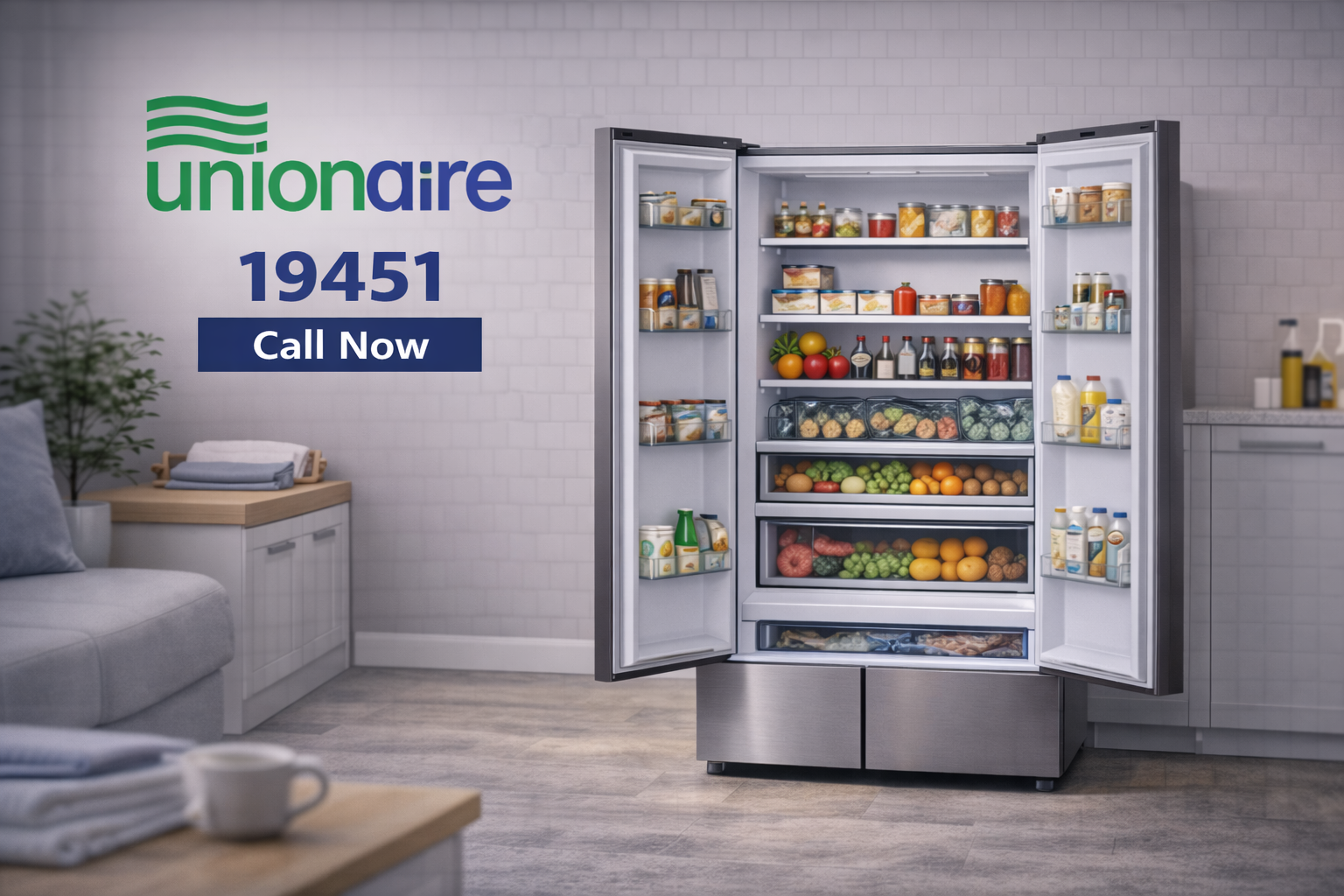 صيانة ثلاجة يونيون اير