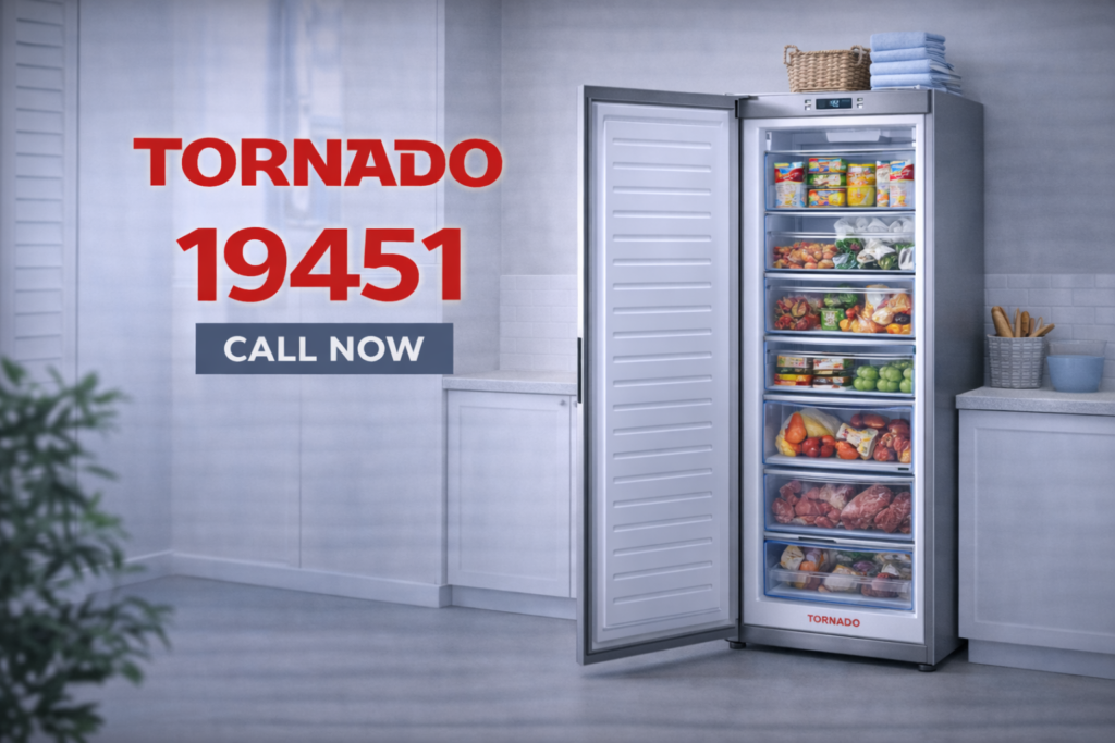 صيانة ديب فريزر تورنيدو