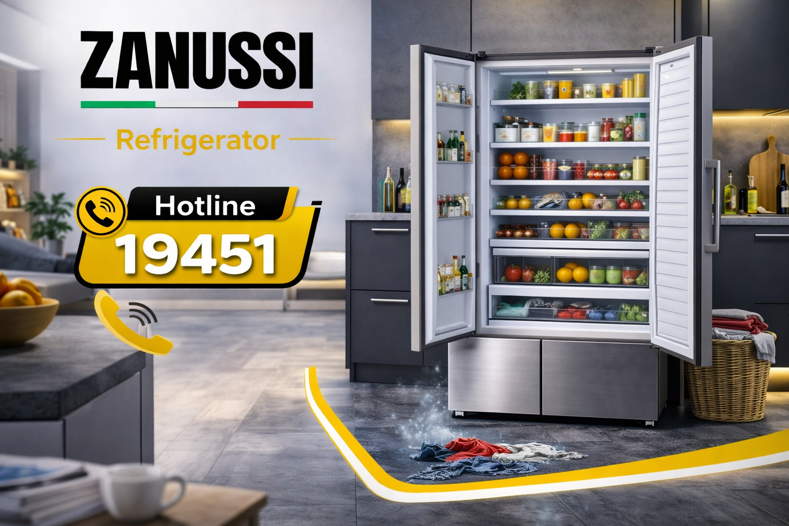 صيانة ديب فريزر زانوسي