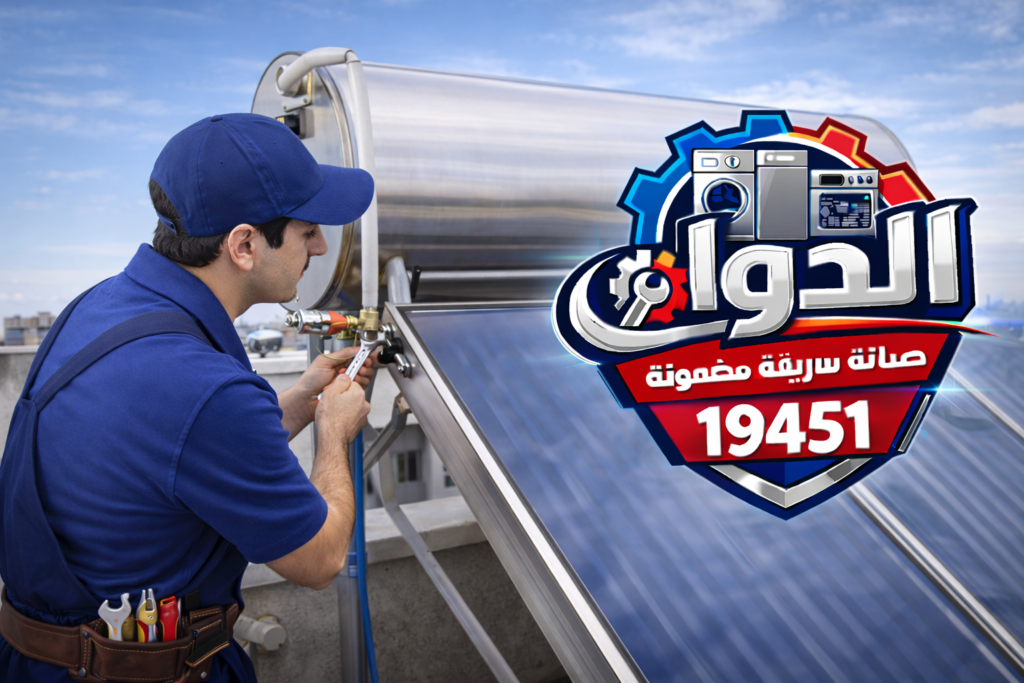 صيانة سخان شمسي