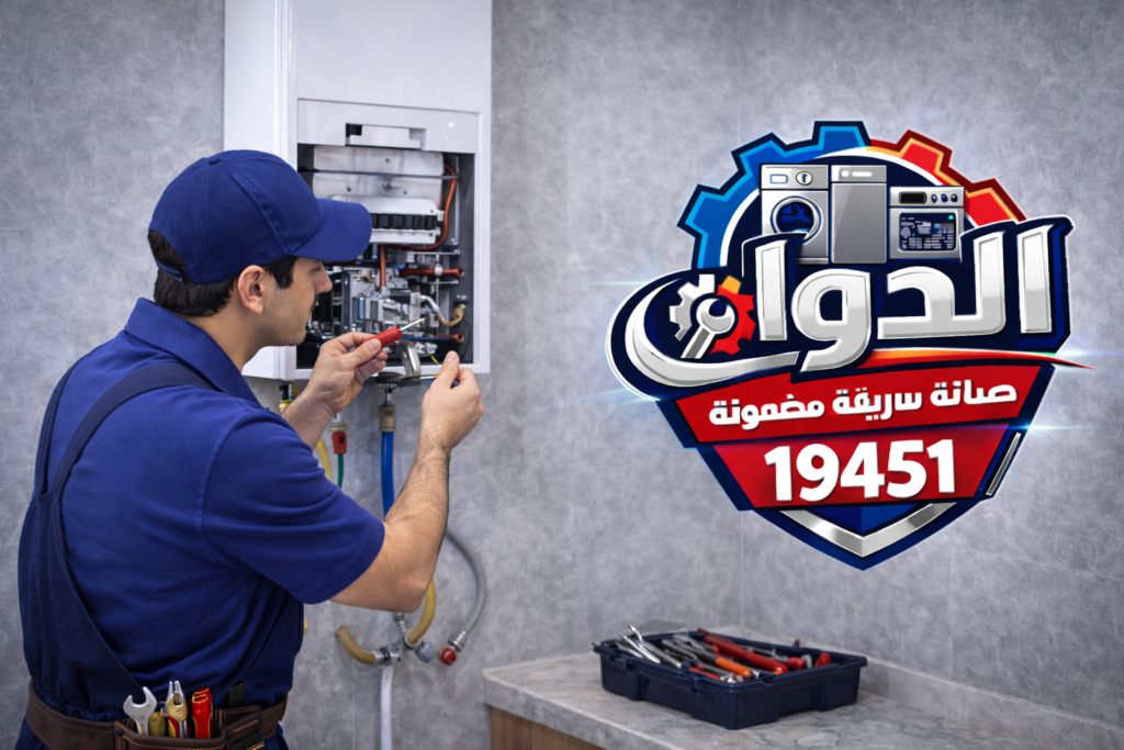صيانة سخان غاز