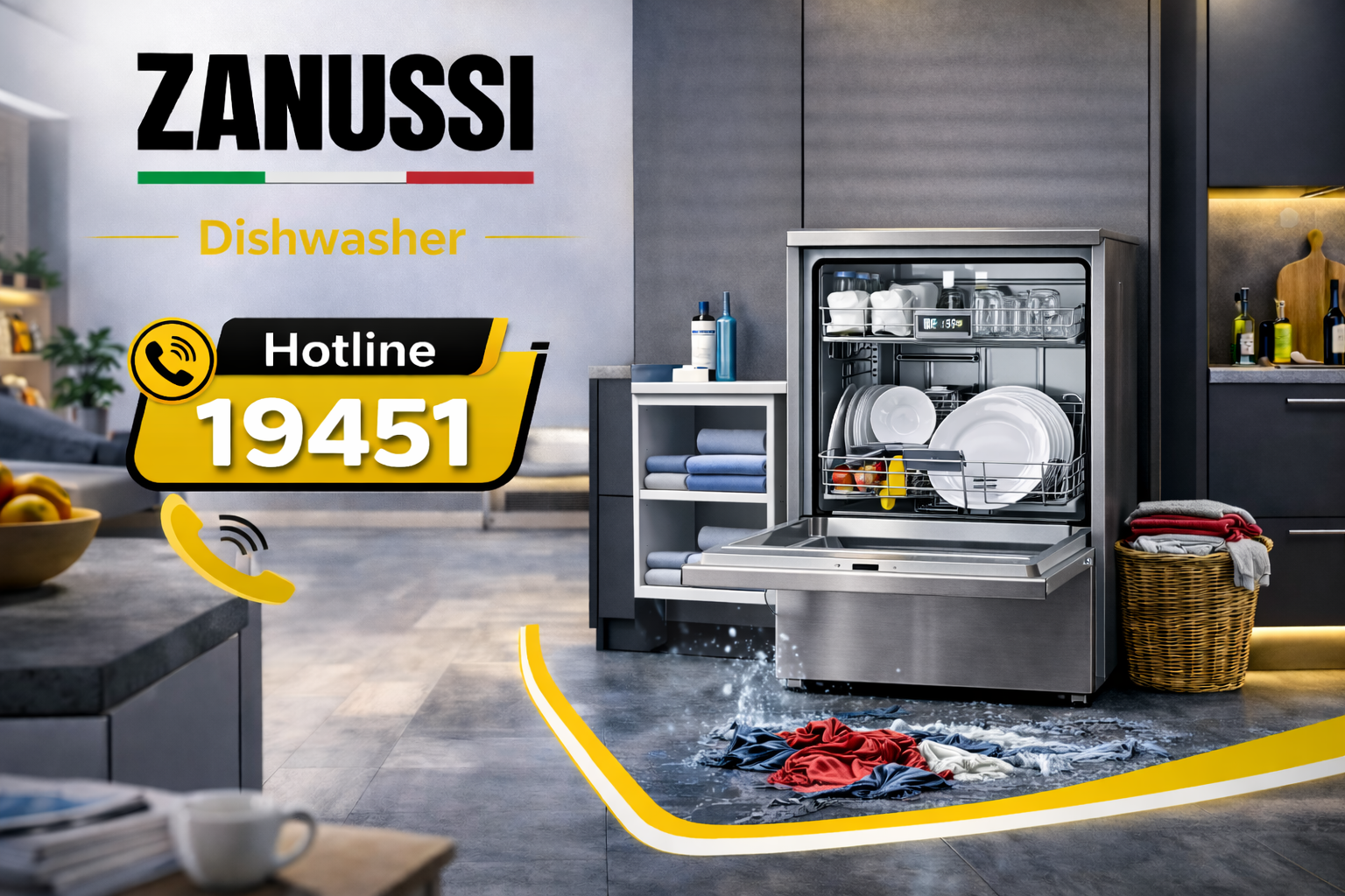 صيانة غسالة اطباق زانوسي