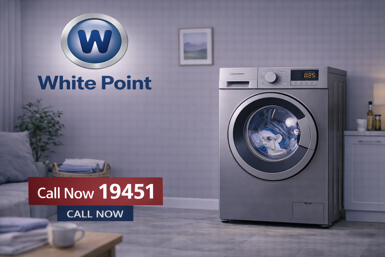 صيانة غسالة وايت بوينت