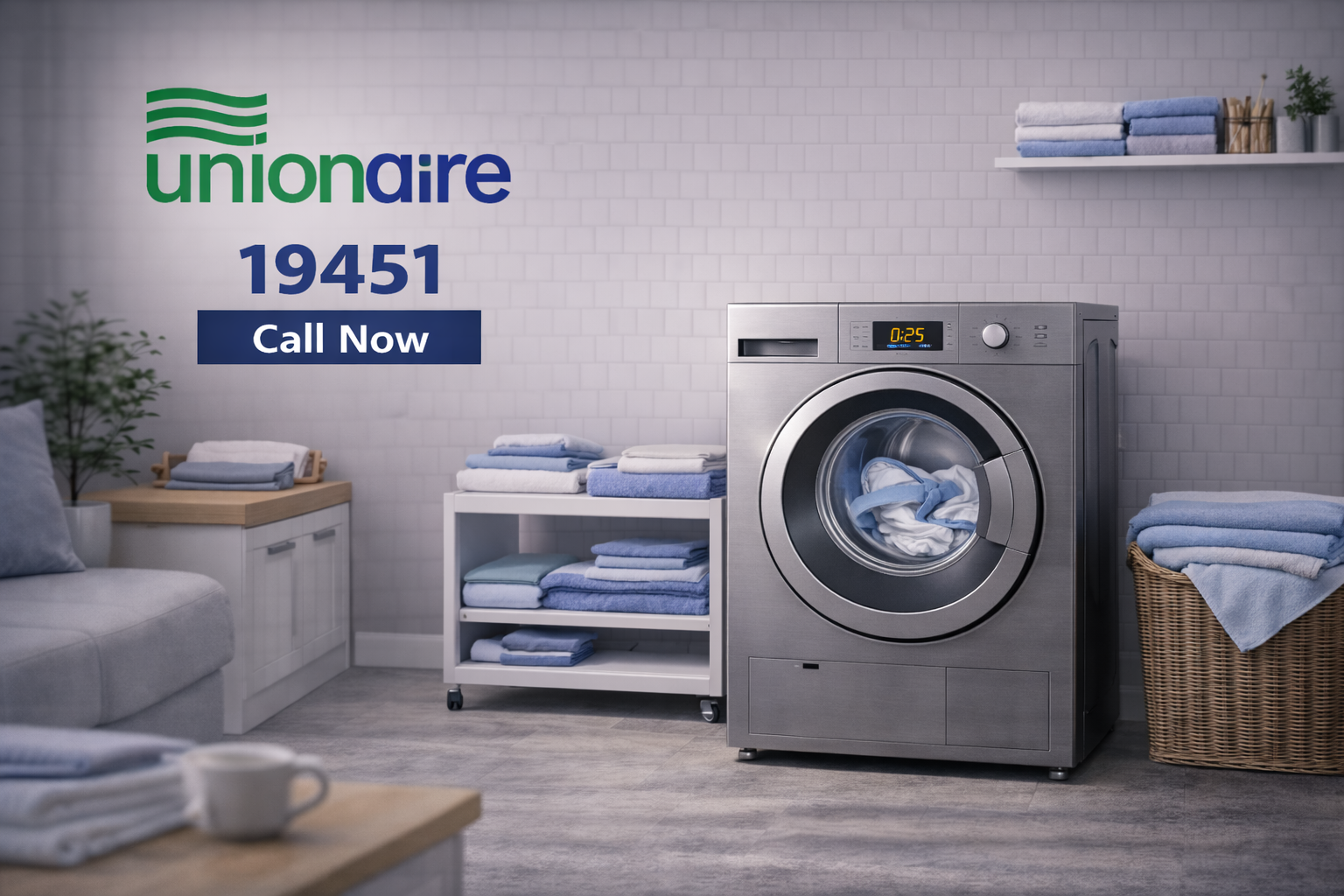 صيانة غسالة يونيون اير