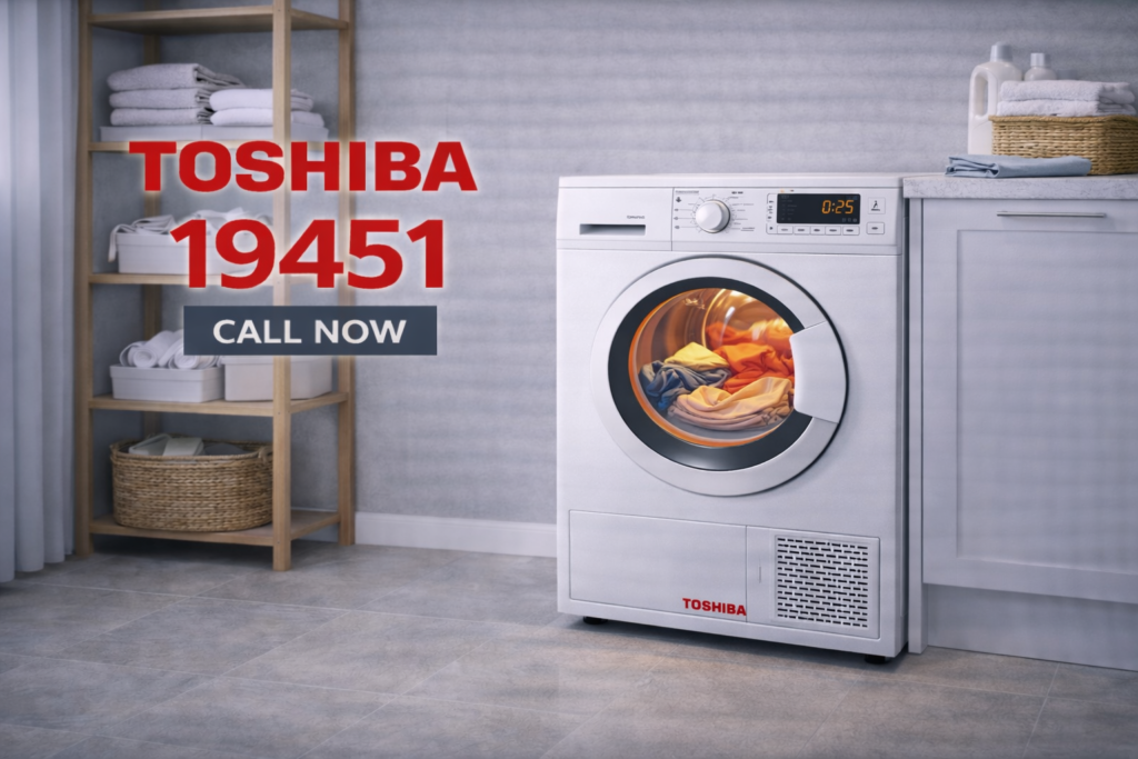 صيانة مجفف ملابس توشيبا